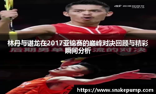 林丹与谌龙在2017亚锦赛的巅峰对决回顾与精彩瞬间分析