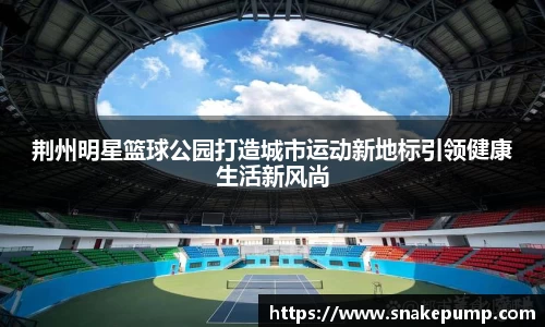 荆州明星篮球公园打造城市运动新地标引领健康生活新风尚